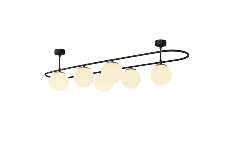 Taklampa Wynel Svart / Vit Sex Socket - Sex Socket - Belysning - Inomhusbelysning & lampor - Fönsterlampor & fönsterbelysning - Fönsterlampa hängande