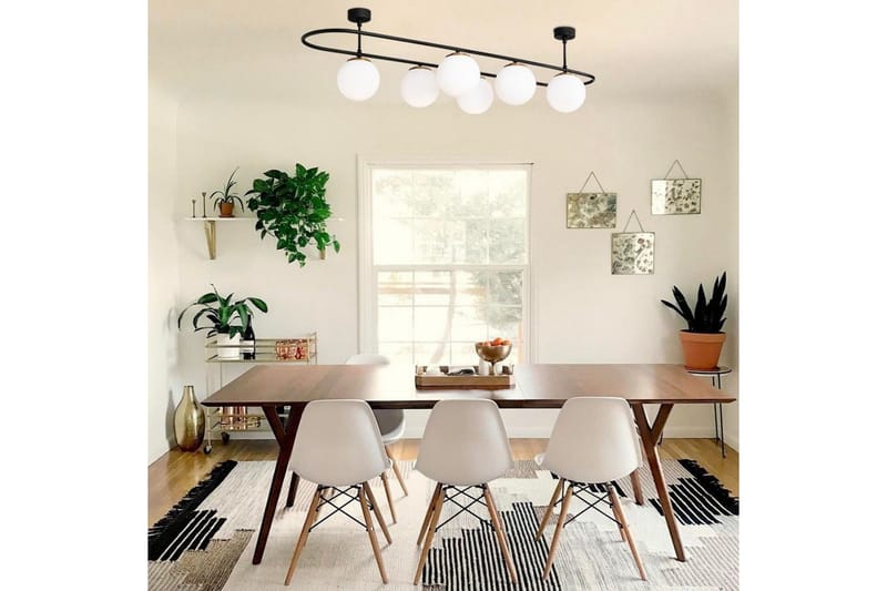 Taklampa Wynel Svart / Vit Sex Socket - Sex Socket - Belysning - Inomhusbelysning & lampor - Fönsterlampor & fönsterbelysning - Fönsterlampa hängande