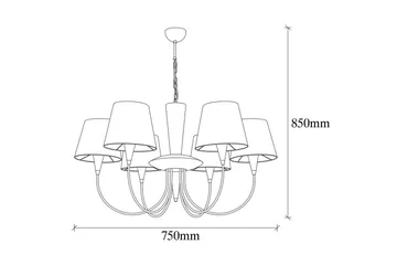 Taklampa Yelra Antik - Guld - Belysning - Inomhusbelysning & lampor - Fönsterlampor & fönsterbelysning - Fönsterlampa hängande
