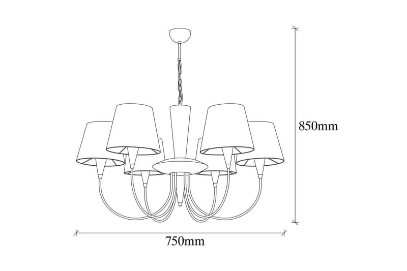 Taklampa Yelra Antik - Guld - Belysning - Inomhusbelysning & lampor - Fönsterlampor & fönsterbelysning - Fönsterlampa hängande