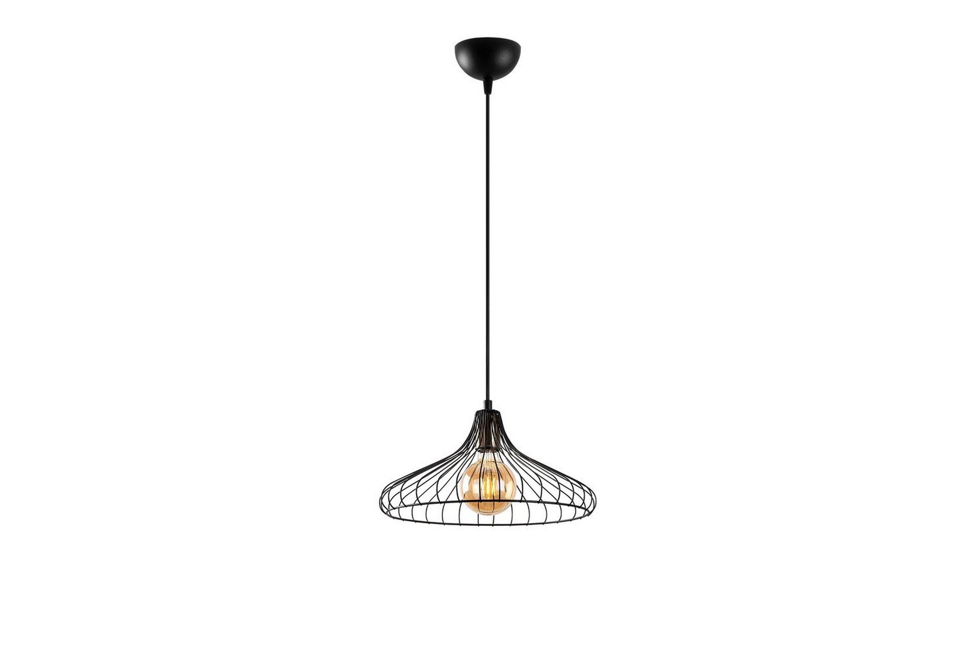 Taklampa Zairon Svart / Antik - Svart / Antik