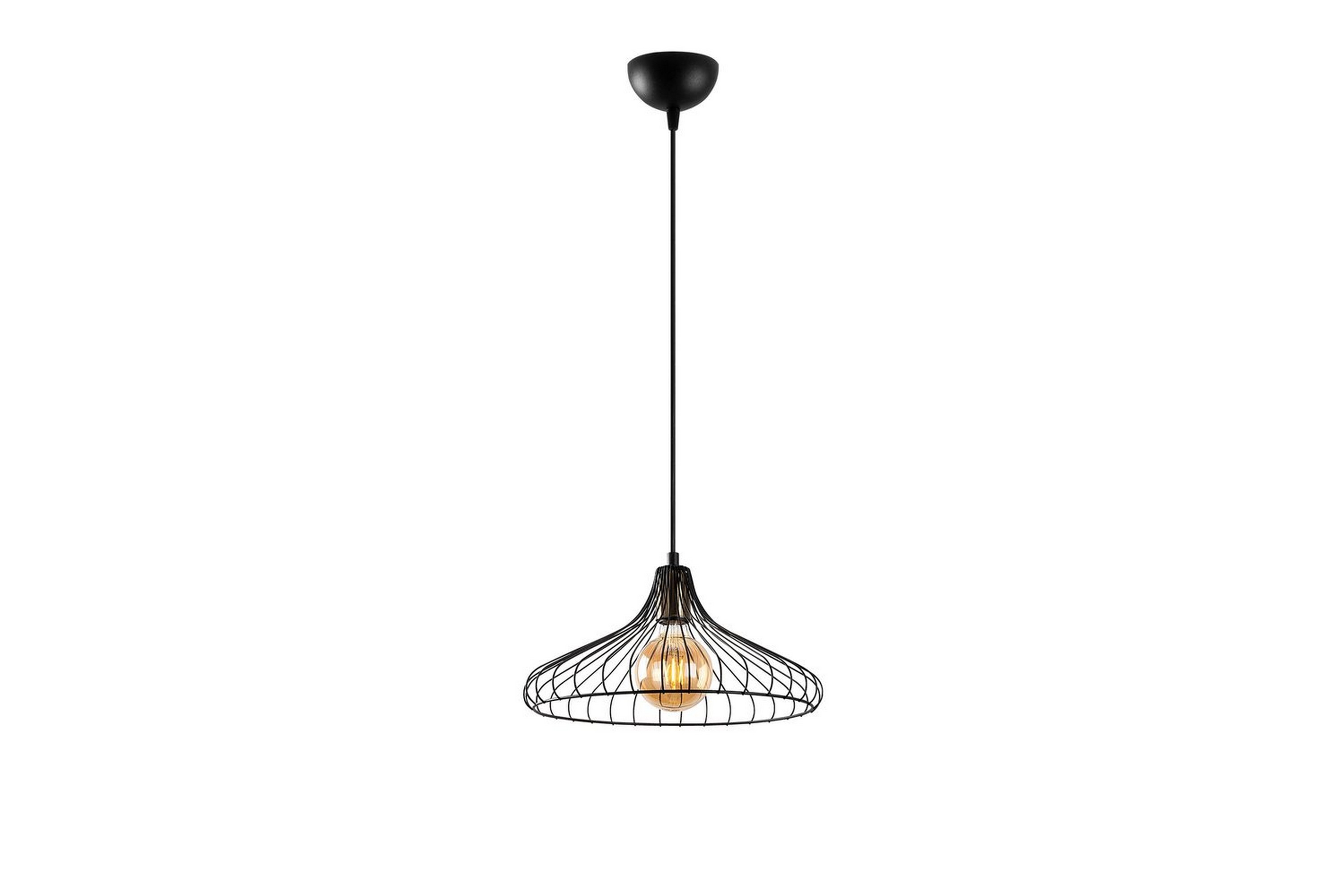 Taklampa Zairon Svart / Antik - Svart / Antik