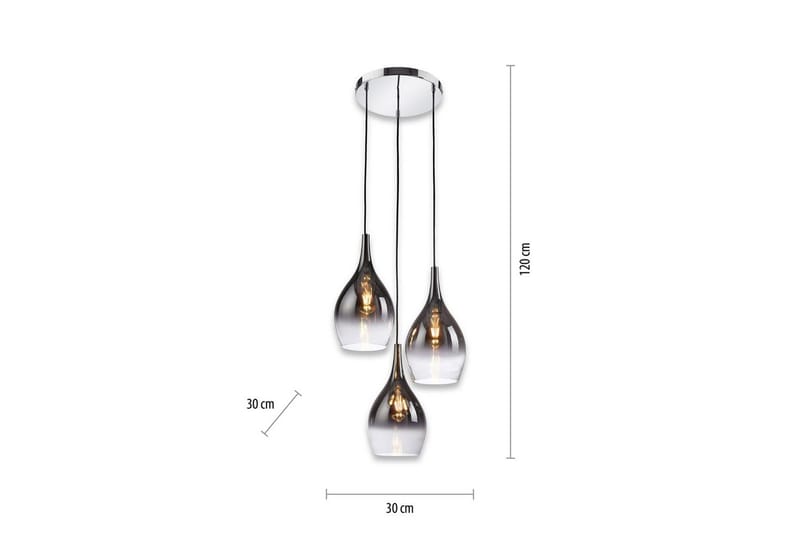 Taklampa Pilua - 43x120x43 cm - Belysning - Inomhusbelysning & lampor - Fönsterlampor & fönsterbelysning - Fönsterlampa hängande