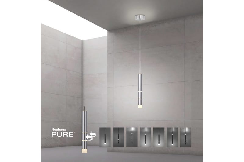 Taklampa Pure Vega - 12x120x12 cm, Aluminium - Belysning - Inomhusbelysning & lampor - Fönsterlampor & fönsterbelysning - Fönsterlampa hängande