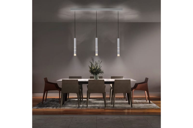 Taklampa Pure Vega - 5x120x120 cm, Aluminium - Belysning - Inomhusbelysning & lampor - Fönsterlampor & fönsterbelysning - Fönsterlampa hängande