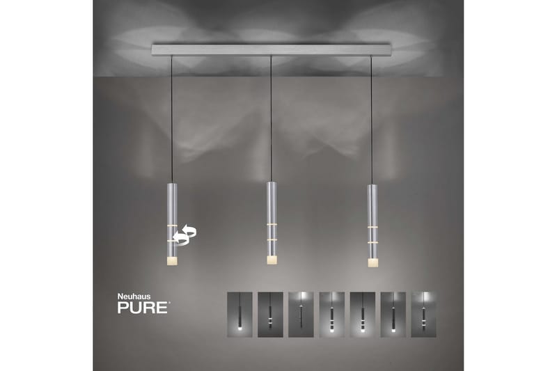 Taklampa Pure Vega - 5x120x120 cm, Aluminium - Belysning - Inomhusbelysning & lampor - Fönsterlampor & fönsterbelysning - Fönsterlampa hängande