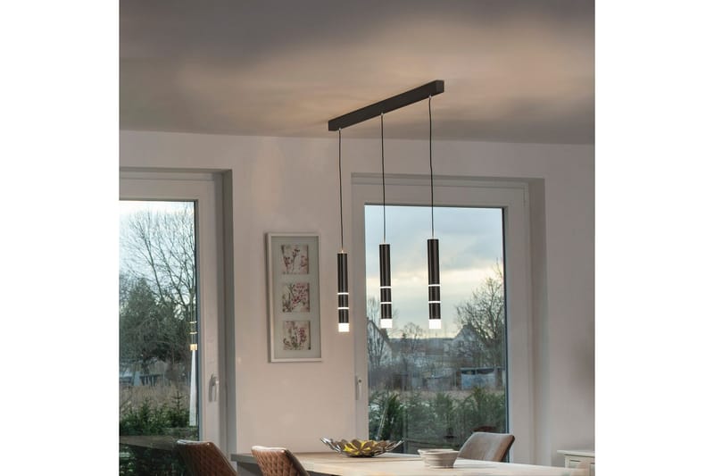 Taklampa Pure Vega - 5x120x120 cm, Svart - Belysning - Inomhusbelysning & lampor - Fönsterlampor & fönsterbelysning - Fönsterlampa hängande