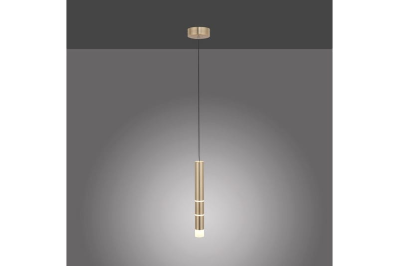 Taklampa Pure Vega - 12x120x12 cm, Matt mässing - Belysning - Inomhusbelysning & lampor - Fönsterlampor & fönsterbelysning - Fönsterlampa hängande