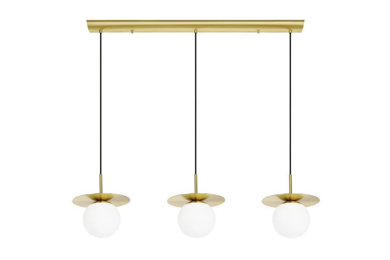 Takpendel Eglo Arenales Mässing/Opalvit med 3 Lampor - Belysning - Inomhusbelysning & lampor - Fönsterlampor & fönsterbelysning - Fönsterlampa hängande