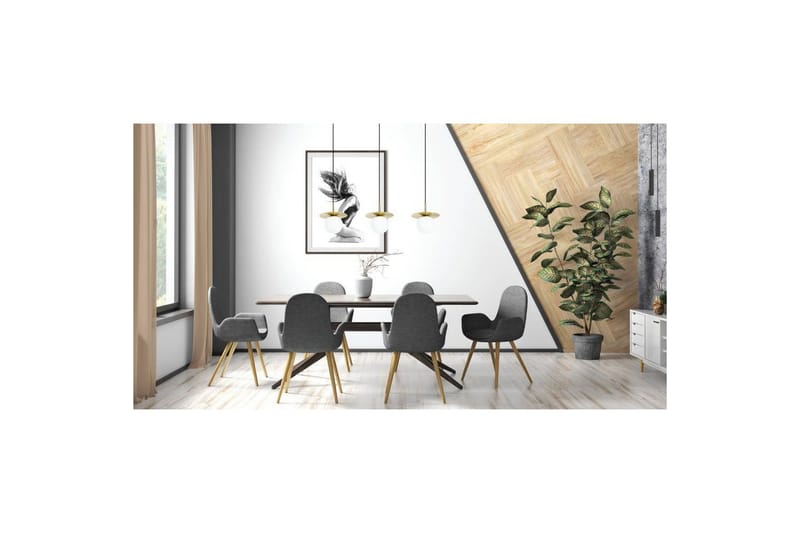 Takpendel Eglo Arenales Mässing/Opalvit med 3 Lampor - Belysning - Inomhusbelysning & lampor - Fönsterlampor & fönsterbelysning - Fönsterlampa hängande