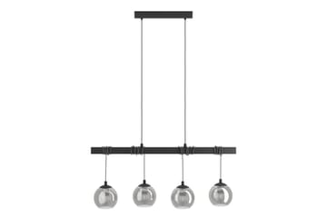 Takpendel Eglo Argallo Svart/Transparent med 4 Lampor - Belysning - Inomhusbelysning & lampor - Fönsterlampor & fönsterbelysning - Fönsterlampa hängande
