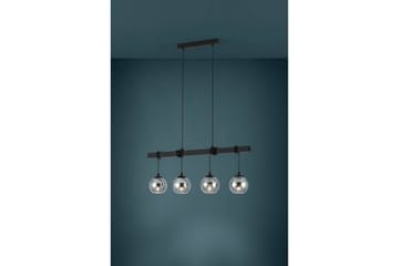 Takpendel Eglo Argallo Svart/Transparent med 4 Lampor - Belysning - Inomhusbelysning & lampor - Fönsterlampor & fönsterbelysning - Fönsterlampa hängande