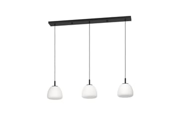 Takpendel Eglo Balmes Svart/Opalvit med 3 Lampor - Belysning - Inomhusbelysning & lampor - Fönsterlampor & fönsterbelysning - Fönsterlampa hängande