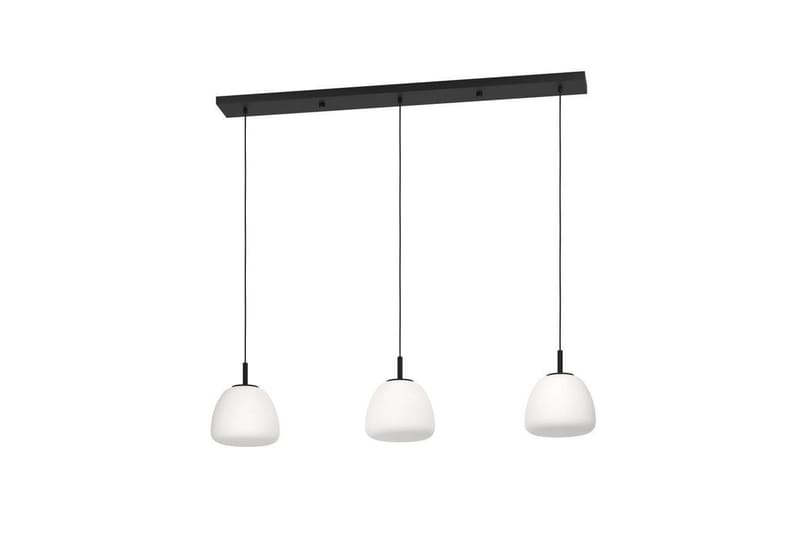 Takpendel Eglo Balmes Svart/Opalvit med 3 Lampor - Belysning - Inomhusbelysning & lampor - Fönsterlampor & fönsterbelysning - Fönsterlampa hängande