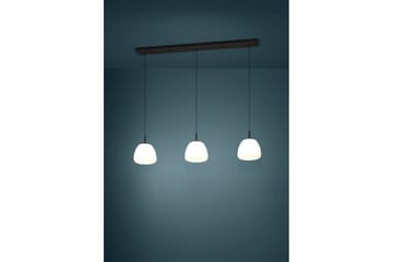 Takpendel Eglo Balmes Svart/Opalvit med 3 Lampor - Belysning - Inomhusbelysning & lampor - Fönsterlampor & fönsterbelysning - Fönsterlampa hängande