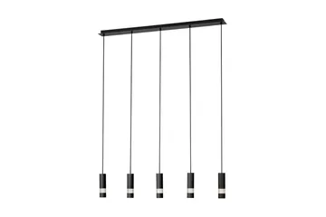 Takpendel Eglo Bernabeta Svart med 5 Lampor - Belysning - Inomhusbelysning & lampor - Fönsterlampor & fönsterbelysning - Fönsterlampa hängande
