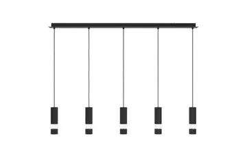 Takpendel Eglo Bernabeta Svart med 5 Lampor - Belysning - Inomhusbelysning & lampor - Fönsterlampor & fönsterbelysning - Fönsterlampa hängande