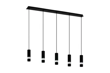 Takpendel Eglo Bernabeta Svart med 5 Lampor - Belysning - Inomhusbelysning & lampor - Fönsterlampor & fönsterbelysning - Fönsterlampa hängande
