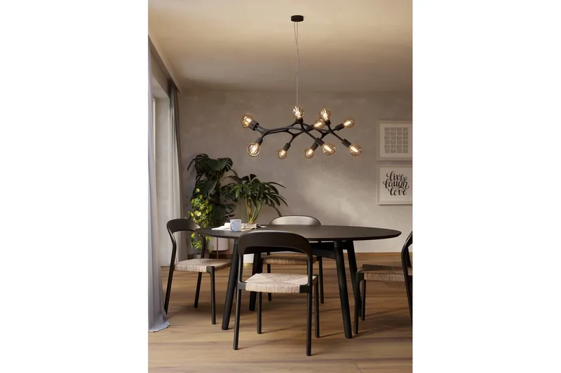 Takpendel Eglo Bocadella - Svart - Belysning - Inomhusbelysning & lampor - Fönsterlampor & fönsterbelysning - Fönsterlampa hängande