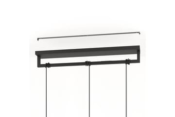 Takpendel Eglo Bogota Svart med 3 Lampor - Belysning - Inomhusbelysning & lampor - Fönsterlampor & fönsterbelysning - Fönsterlampa hängande