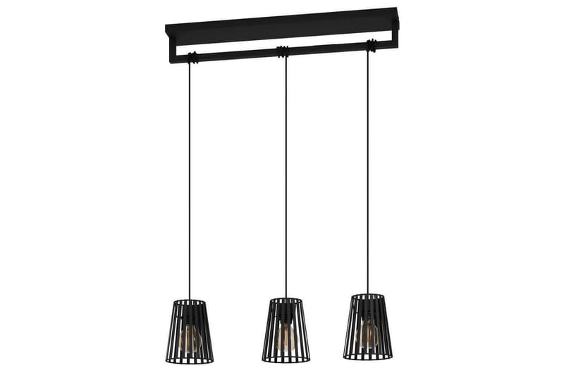 Takpendel Eglo Bogota Svart med 3 Lampor