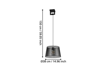 Takpendel Eglo Bogota Svart - Belysning - Inomhusbelysning & lampor - Fönsterlampor & fönsterbelysning - Fönsterlampa hängande