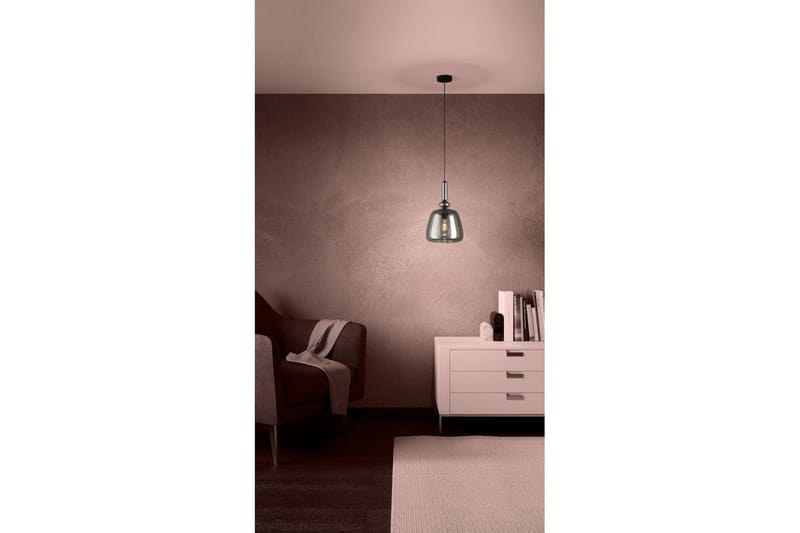 Takpendel Eglo Bovino Svart/Transparent - Belysning - Inomhusbelysning & lampor - Fönsterlampor & fönsterbelysning - Fönsterlampa hängande