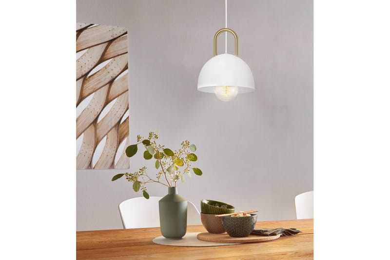 Takpendel Eglo Calmanera Vit, Mässing - Vit/Mässing - Belysning - Inomhusbelysning & lampor - Fönsterlampor & fönsterbelysning - Fönsterlampa hängande