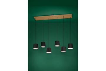 Takpendel Eglo Camarioca Svart/Trä med 5 Lampor - Belysning - Inomhusbelysning & lampor - Fönsterlampor & fönsterbelysning - Fönsterlampa hängande