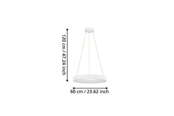 Takpendel Eglo Campo Rosso Vit Rondell - Belysning - Inomhusbelysning & lampor - Fönsterlampor & fönsterbelysning - Fönsterlampa hängande