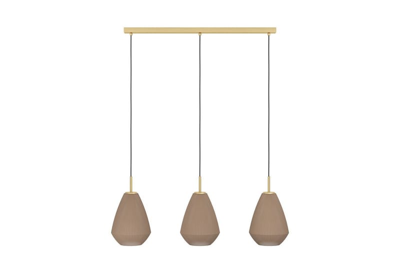 Takpendel Eglo Caprarola med 3 Lampor - Mässing - Belysning - Inomhusbelysning & lampor - Fönsterlampor & fönsterbelysning - Fönsterlampa hängande