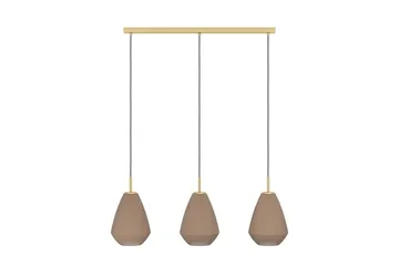 Takpendel Eglo Caprarola med 3 Lampor - Mässing - Belysning - Inomhusbelysning & lampor - Fönsterlampor & fönsterbelysning - Fönsterlampa hängande