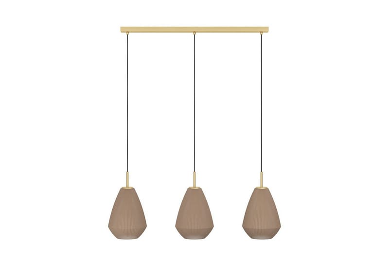 Takpendel Eglo Caprarola med 3 Lampor - Mässing - Belysning - Inomhusbelysning & lampor - Fönsterlampor & fönsterbelysning - Fönsterlampa hängande