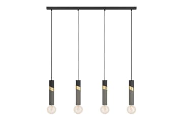 Takpendel Eglo Cedral Svart/Mässing med 4 Lampor - Belysning - Inomhusbelysning & lampor - Fönsterlampor & fönsterbelysning - Fönsterlampa hängande