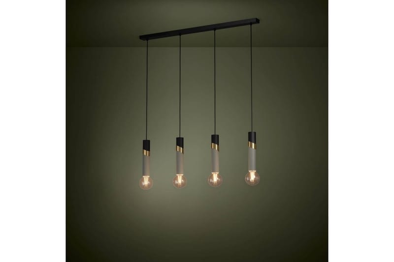 Takpendel Eglo Cedral Svart/Mässing med 4 Lampor - Belysning - Inomhusbelysning & lampor - Fönsterlampor & fönsterbelysning - Fönsterlampa hängande