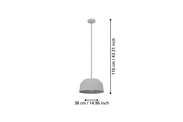 Takpendel Eglo Contrisa - Grå - Belysning - Inomhusbelysning & lampor - Fönsterlampor & fönsterbelysning - Fönsterlampa hängande