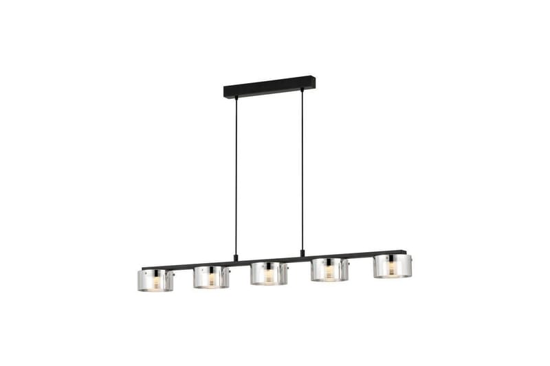 Takpendel Eglo Copillos Svart/Transparent med 5 Lampor - Belysning - Inomhusbelysning & lampor - Fönsterlampor & fönsterbelysning - Fönsterlampa hängande