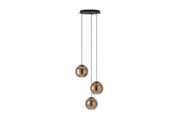 Takpendel Eglo Cordoba Rondell Svart/Koppar med 3 Lampor - Belysning - Inomhusbelysning & lampor - Fönsterlampor & fönsterbelysning - Fönsterlampa hängande
