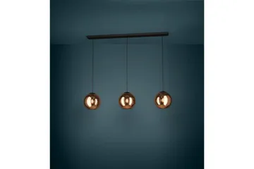Takpendel Eglo Cordoba Svart/Koppar med 3 Lampor - Belysning - Inomhusbelysning & lampor - Fönsterlampor & fönsterbelysning - Fönsterlampa hängande