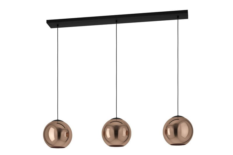 Takpendel Eglo Cordoba Svart/Koppar med 3 Lampor - Belysning - Inomhusbelysning & lampor - Fönsterlampor & fönsterbelysning - Fönsterlampa hängande
