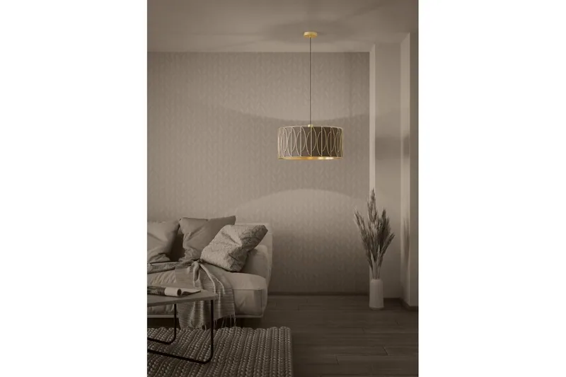 Takpendel Eglo Corojal Cappuccino/Mässing - Belysning - Inomhusbelysning & lampor - Fönsterlampor & fönsterbelysning - Fönsterlampa hängande