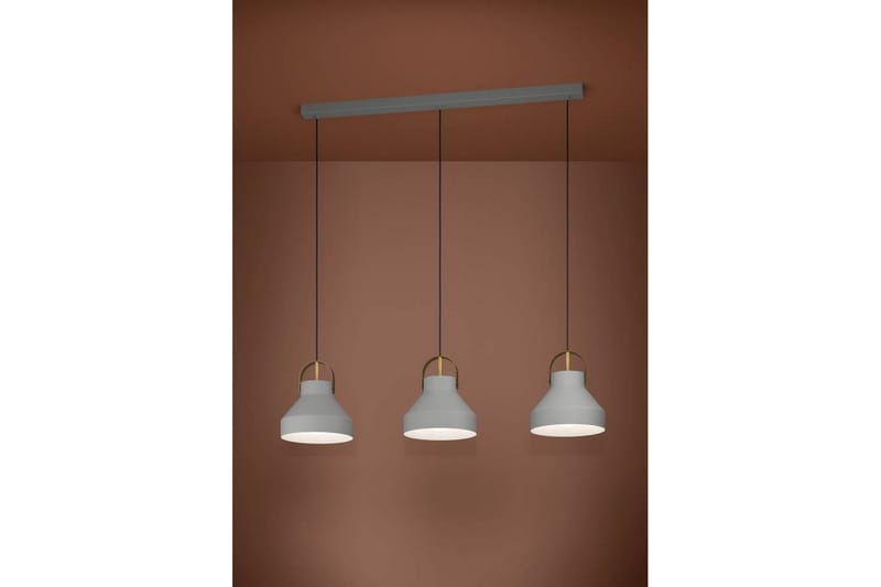 Takpendel Eglo Estepona Grå med 3 Lampor - Belysning - Inomhusbelysning & lampor - Fönsterlampor & fönsterbelysning - Fönsterlampa hängande