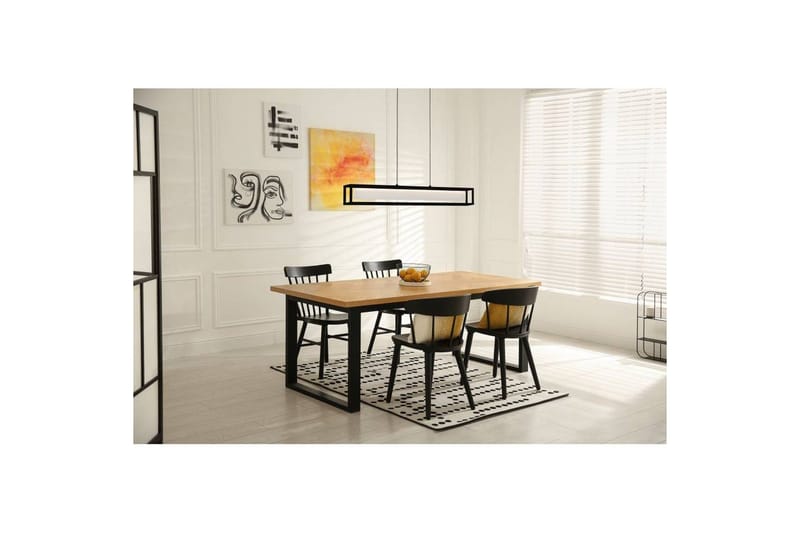 Takpendel Eglo Gualajo Avlång Svart - Belysning - Inomhusbelysning & lampor - Fönsterlampor & fönsterbelysning - Fönsterlampa hängande