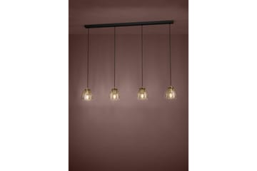 Takpendel Eglo Jazminia Mässing/Klar med 4 Lampor - Belysning - Inomhusbelysning & lampor - Fönsterlampor & fönsterbelysning - Fönsterlampa hängande