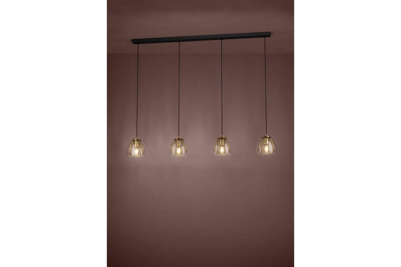 Takpendel Eglo Jazminia Mässing/Klar med 4 Lampor - Belysning - Inomhusbelysning & lampor - Fönsterlampor & fönsterbelysning - Fönsterlampa hängande