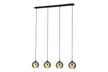 Takpendel Eglo Lemorieta Svart/Guld med 4 Lampor - Belysning - Inomhusbelysning & lampor - Fönsterlampor & fönsterbelysning - Fönsterlampa hängande