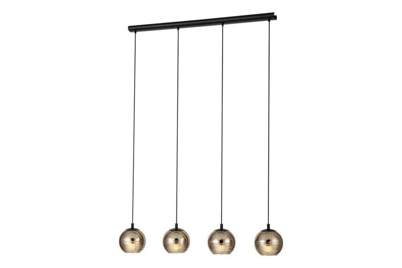 Takpendel Eglo Lemorieta Svart/Guld med 4 Lampor - Belysning - Inomhusbelysning & lampor - Fönsterlampor & fönsterbelysning - Fönsterlampa hängande