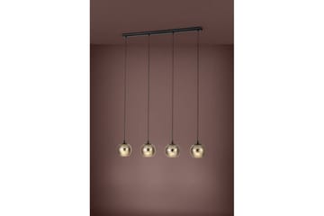 Takpendel Eglo Lemorieta Svart/Guld med 4 Lampor - Belysning - Inomhusbelysning & lampor - Fönsterlampor & fönsterbelysning - Fönsterlampa hängande