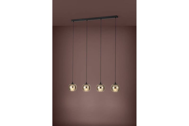 Takpendel Eglo Lemorieta Svart/Guld med 4 Lampor - Belysning - Inomhusbelysning & lampor - Fönsterlampor & fönsterbelysning - Fönsterlampa hängande
