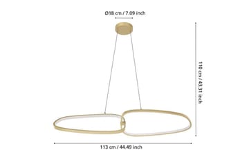 Takpendel Eglo Lodosa Mässing - Belysning - Inomhusbelysning & lampor - Fönsterlampor & fönsterbelysning - Fönsterlampa hängande